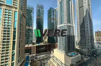 شقة - غرفة نوم - 2 حمامات للايجار في برج ماج 218 - دبي مارينا - دبي