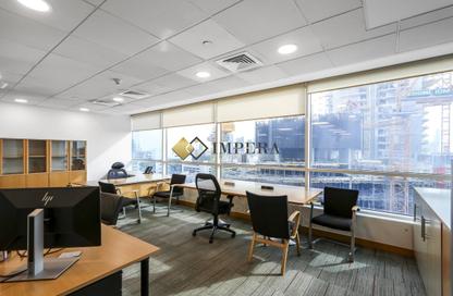 Office Space - Studio - 2 Bathrooms for rent in Concord Tower - Dubai Media City - Dubai