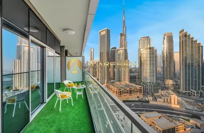 Apartment - 2 Bedrooms - 3 Bathrooms for rent in Paramount Tower Hotel  and  Residences - Business Bay - Dubai