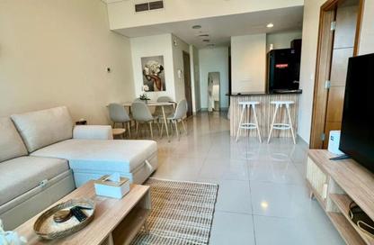 Apartment - 1 Bedroom - 2 Bathrooms for rent in Ocean Heights - Dubai Marina - Dubai