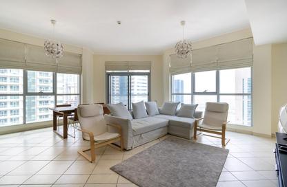 Apartment - 2 - 2 for rent in The Torch - Dubai Marina - Dubai