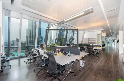 Office Space - Studio - 1 Bathroom for rent in BLVD Heights Tower 1 - BLVD Heights - Downtown Dubai - Dubai