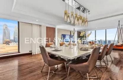 Penthouse - 4 Bedrooms - 5 Bathrooms for rent in Murjan 1 - Murjan - Jumeirah Beach Residence - Dubai