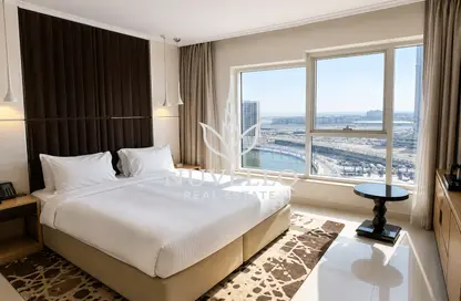 Apartment - 1 Bathroom for rent in Waters Edge - Business Bay - Dubai