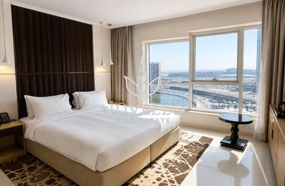 Apartment - Studio - 1 Bathroom for rent in Waters Edge - Business Bay - Dubai