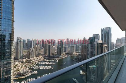 Apartment - 3 - 3 for rent in Damac Heights - Dubai Marina - Dubai