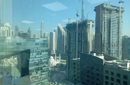 Office Space - Studio - 1 Bathroom for rent in The Binary Tower - Business Bay - Dubai