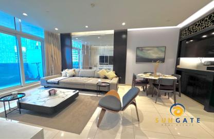 Apartment - 1 - 2 for rent in Upper Crest - Downtown Dubai - Dubai