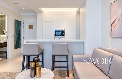 Apartment - Studio - 1 for rent in Kempinski Blvd (The address Blvd) - Downtown Dubai - Dubai