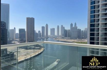 Apartment - Studio - 1 Bathroom for rent in Damac Maison Prive B - Damac Maison Prive - Business Bay - Dubai