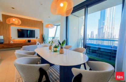 Apartment - 3 Bedrooms - 4 Bathrooms for rent in Burj Vista Tower 1 - Burj Vista - Downtown Dubai - Dubai