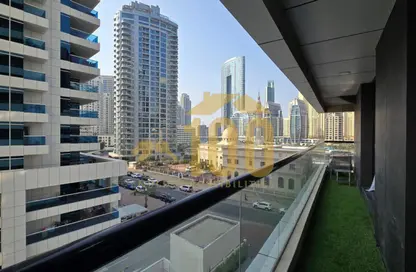 شقة - 2 غرف نوم - 3 حمامات للايجار في برج إسكان - دبي مارينا - دبي