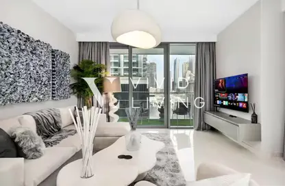 Apartment - 2 Bedrooms - 2 Bathrooms for rent in Beach Isle Tower 2 - Beach Isle - Emaar Beachfront - Dubai Harbour - Dubai