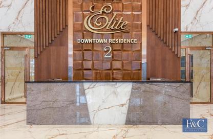 Apartment - Studio - 1 Bathroom for rent in Elite Downtown Residence 2 - Elite Downtown Residence - Downtown Dubai - Dubai