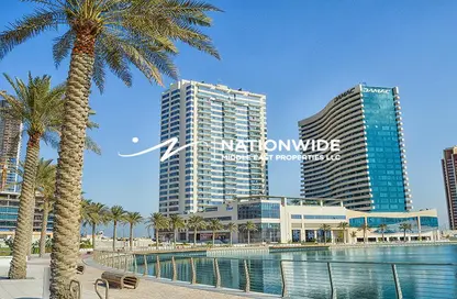 Apartment - 3 Bedrooms - 4 Bathrooms for rent in The Wave - Najmat Abu Dhabi - Al Reem Island - Abu Dhabi