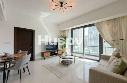 شقة - غرفة نوم - 2 حمامات للايجار في A برج سيلفرين - سيلفيرين - دبي مارينا - دبي