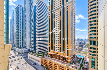 Apartment - 1 - 2 for rent in Sulafa Tower - Dubai Marina - Dubai