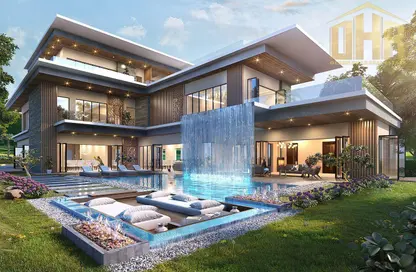 Villa - 7 Bedrooms - 7+ Bathrooms for sale in Portofino - Damac Lagoons - Dubai