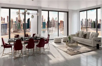 Apartment - 1 Bedroom - 2 Bathrooms for sale in Peninsula Four - Peninsula - Business Bay - Dubai