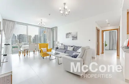 Apartment - 2 Bedrooms - 2 Bathrooms for rent in 5242 Tower 2 - 5242 - Dubai Marina - Dubai