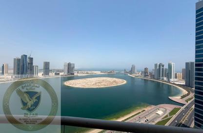 Apartment - 2 Bedrooms - 4 Bathrooms for rent in Asas Tower - Al Khan Lagoon - Al Khan - Sharjah