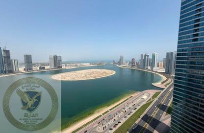 Apartment - 2 Bedrooms - 4 Bathrooms for rent in Asas Tower - Al Khan Lagoon - Al Khan - Sharjah Apartment - 2 Bedrooms - 4 Bathrooms for rent in Asas Tower - Al Khan Lagoon - Al Khan - Sharjah