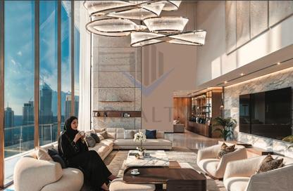 Apartment - 3 Bedrooms - 4 Bathrooms for sale in Al Ghaf Tower - Al Khan - Sharjah