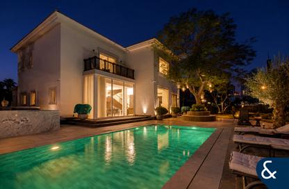 Villa - 4 Bedrooms - 5 Bathrooms for rent in Entertainment Foyer - Mediterranean Clusters - Jumeirah Islands - Dubai