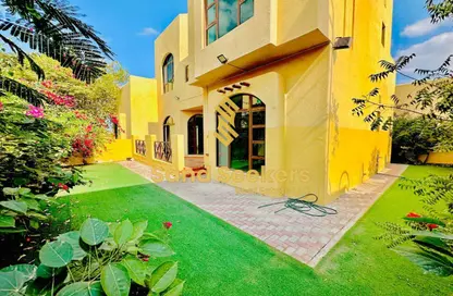 فيلا - 4 غرف نوم - 6 حمامات للايجار في قرية ساس النخيل - ساس النخيل - أبوظبي