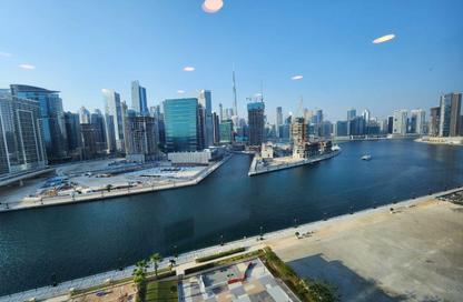 Office Space - 1 Bedroom - 1 Bathroom for rent in Churchill Executive Tower - Churchill Towers - Business Bay - Dubai