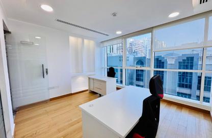 Office Space - Studio - 2 Bathrooms for rent in Hamdan Street - Abu Dhabi
