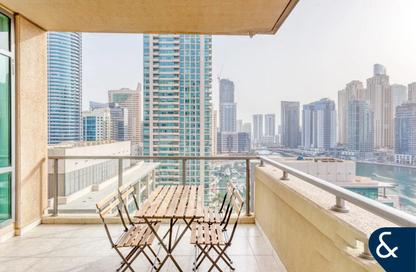 Apartment - 3 Bedrooms - 3 Bathrooms for sale in Al Majara 1 - Al Majara Towers - Dubai Marina - Dubai