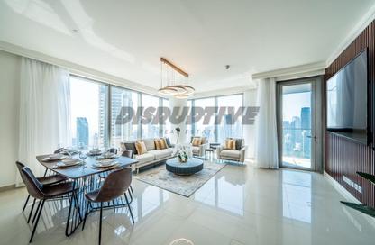Apartment - 2 Bedrooms - 2 Bathrooms for rent in Boulevard Point - Downtown Dubai - Dubai