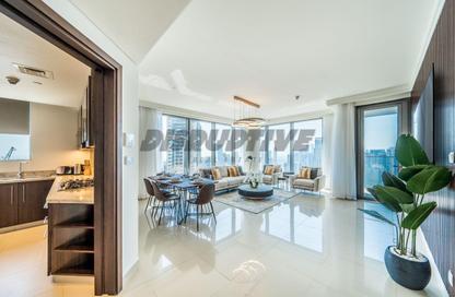 Apartment - 2 Bedrooms - 2 Bathrooms for rent in Boulevard Point - Downtown Dubai - Dubai Apartment - 2 Bedrooms - 2 Bathrooms for rent in Boulevard Point - Downtown Dubai - Dubai