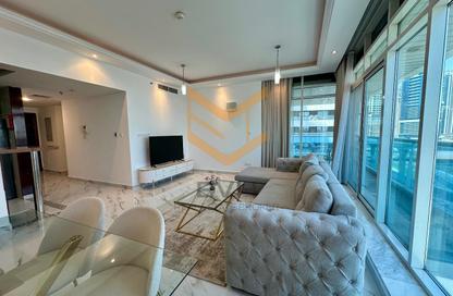 Apartment - 2 Bedrooms - 4 Bathrooms for rent in Opal Tower Marina - Dubai Marina - Dubai