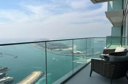 شقة - 2 غرف نوم - 3 حمامات للايجار في برج Beach Vista 2 - بيتش فيستا - إعمار بيتشفرونت - دبي هاربور - دبي