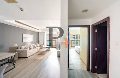 شقة - غرفة نوم - 2 حمامات للايجار في برج الأميرة - دبي مارينا - دبي