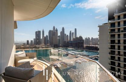 Apartment - 2 Bedrooms - 2 Bathrooms for rent in Palace Beach Residence Tower 2 - Palace Beach Residence - Emaar Beachfront - Dubai Harbour - Dubai