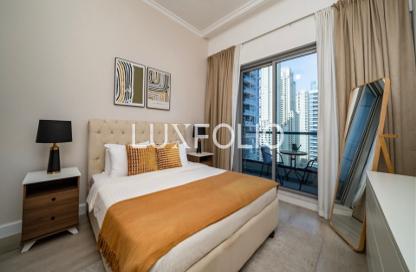 Apartment - 1 Bedroom - 2 Bathrooms for rent in Bay Central Tower Central - Bay Central - Dubai Marina - Dubai