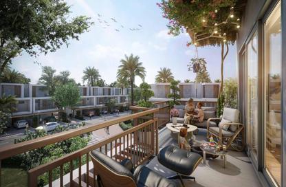 Townhouse - 4 - 4 for sale in Violet 4 - Violet - Damac Hills 2 - Dubai
