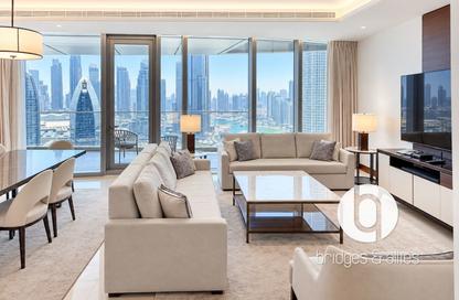Apartment - 3 - 3 for rent in The Address Sky View Tower 2 - The Address Sky View Towers - Downtown Dubai - Dubai