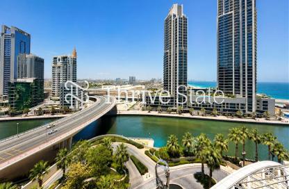 Apartment - 1 - 1 for rent in Jumeirah Gate Tower 1 - The Address Jumeirah Resort and Spa - Jumeirah Beach Residence - Dubai