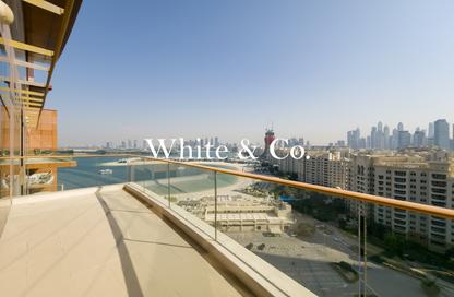 Apartment - 2 - 3 for rent in Sapphire - Tiara Residences - Palm Jumeirah - Dubai