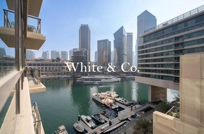 Apartment - 1 Bedroom - 2 Bathrooms for rent in Marina Quays West - Marina Quays - Dubai Marina - Dubai