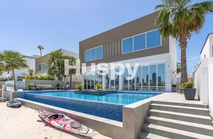 Villa - 5 Bedrooms - 6 Bathrooms for rent in Signature Villas Frond N - Signature Villas - Palm Jumeirah - Dubai