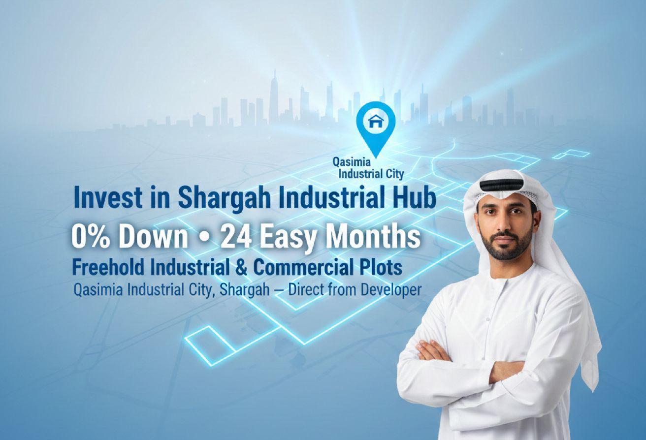 قطع أرض صناعية بدون دفعة أولى وخطة سداد على ٢٤ شهراً