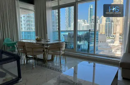 Apartment - 2 Bedrooms - 3 Bathrooms for rent in Opal Tower Marina - Dubai Marina - Dubai