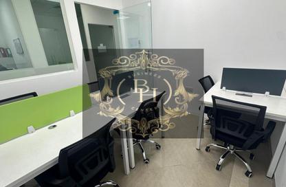 Office Space - Studio - 3 Bathrooms for rent in Ajman Corniche Residences - Ajman Corniche Road - Ajman