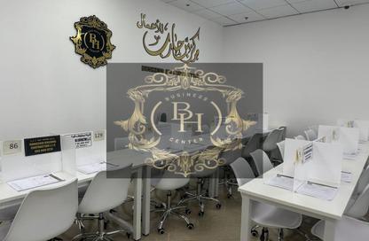 Office Space - Studio - 3 Bathrooms for rent in Ajman Corniche Residences - Ajman Corniche Road - Ajman
