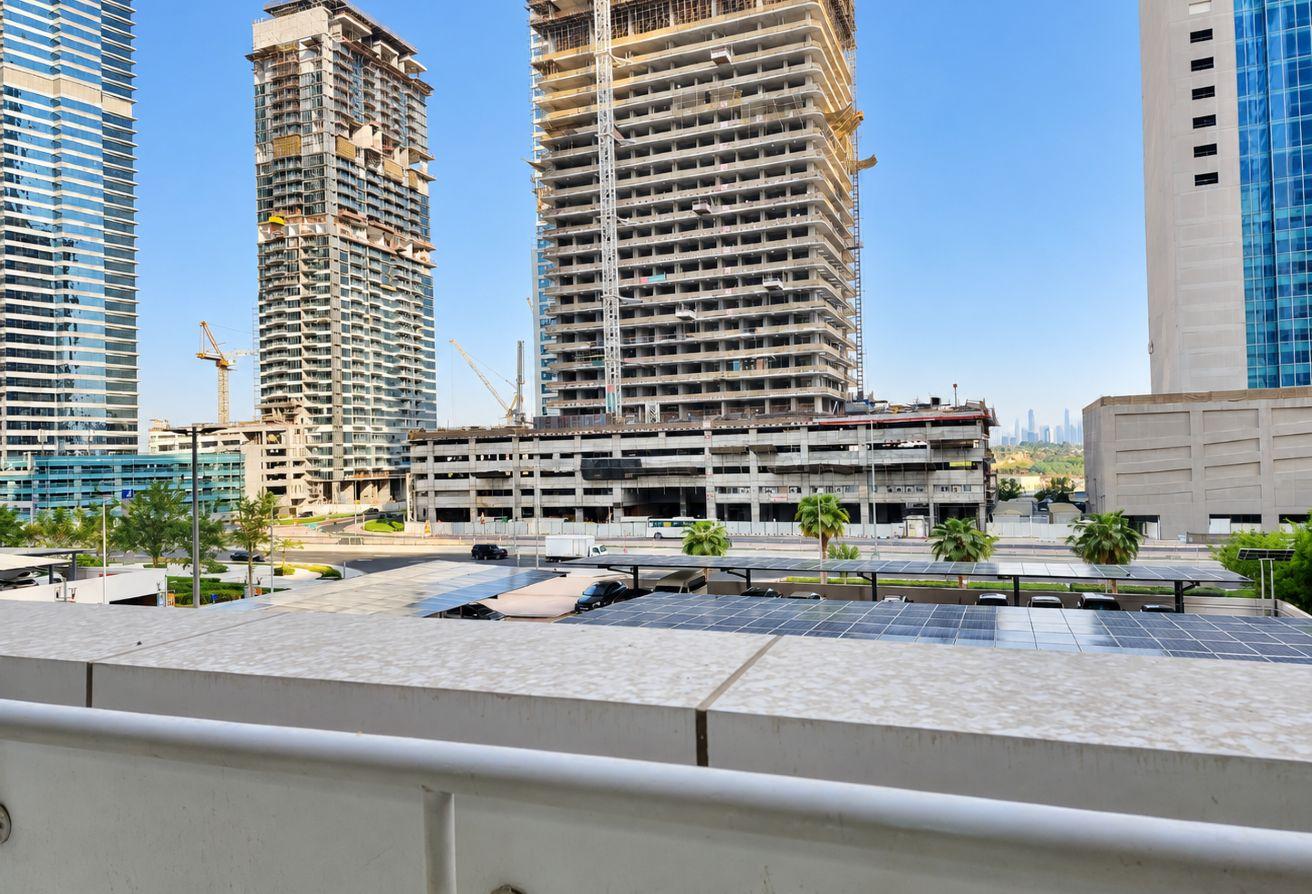 Bright Studio | Downtown & Marina View | Balcony photo 8